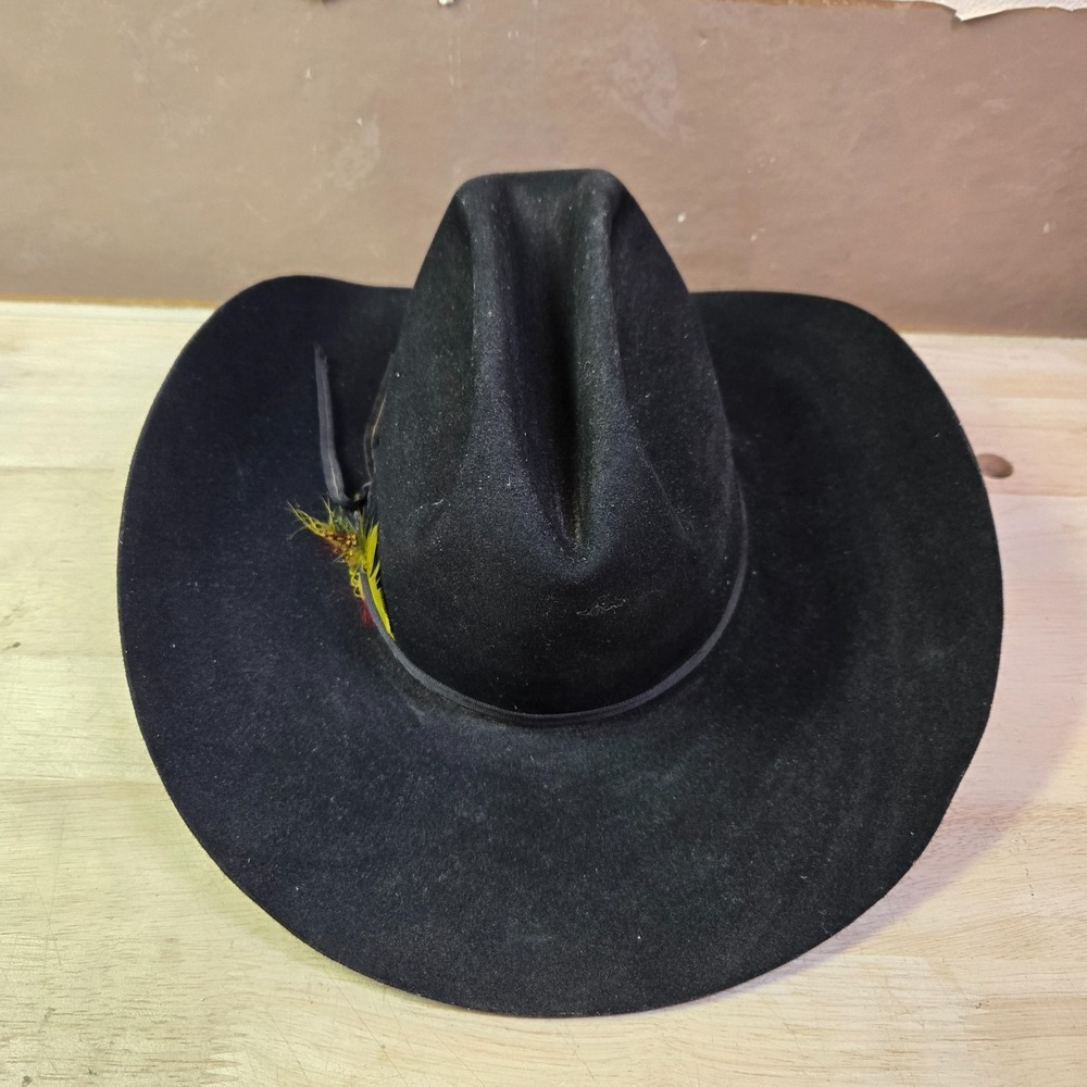 Resistol XXX Beaver Western Cowboy Hat Brown Self-Conforming Long Oval